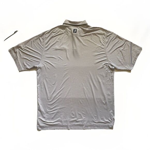 FootJoy Polo‎ Mens L Golf The Players TPC Sawgrass Stretch Flex All Over Pattern - Picture 11 of 12